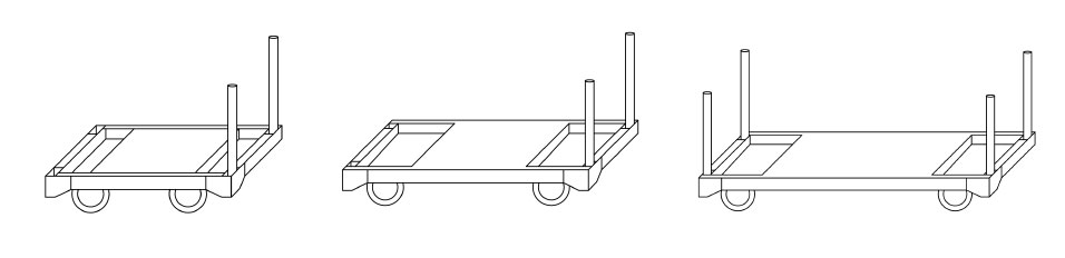 平床台車(鋼製)